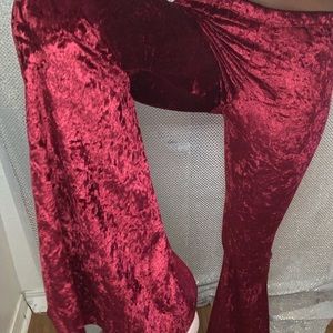 Red Velvet Palooza Pants